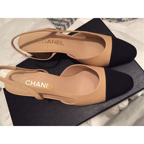 chaussures chanel femme|chaussure chanel beige.